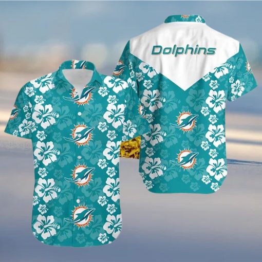 Miami Dolphins Hawaiian Flowers Shirt