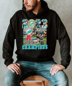 Miami Dolphins Mascot 2023 AFC East Division Champions shirt