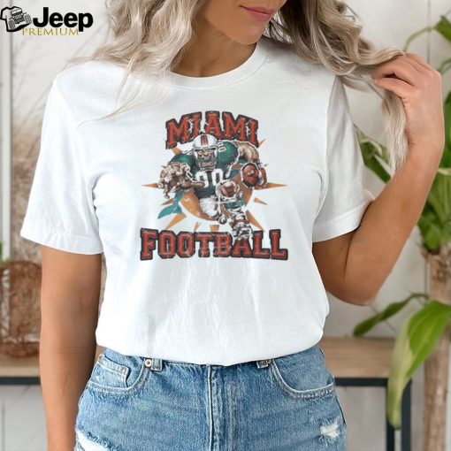 Miami Dolphins Miami Football Artwork Shirt