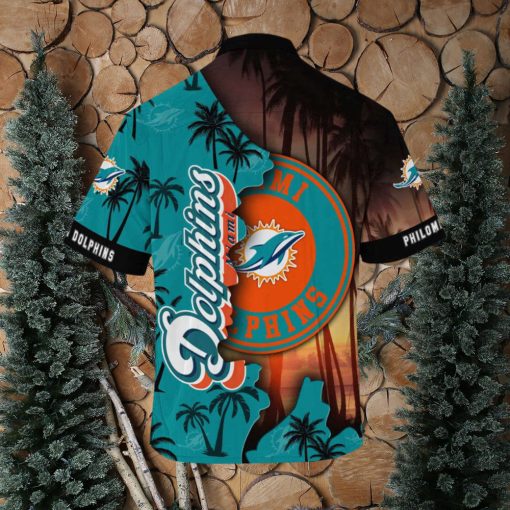 Miami Dolphins NFL Customized Summer Hawaii Shirt For Sports Enthusiasts