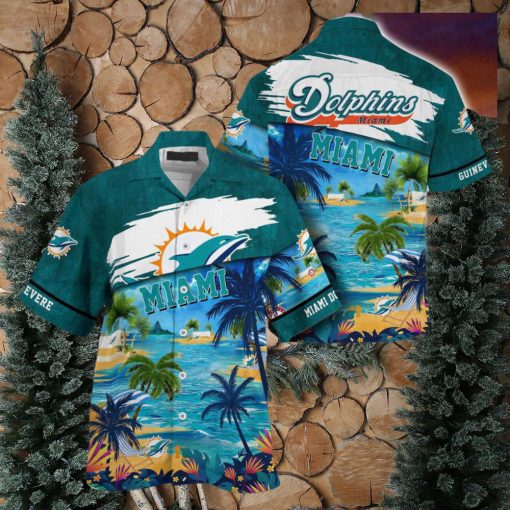 Miami Dolphins NFL Customized Summer Hawaii Shirt For Sports Fans