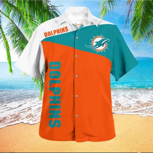 Miami Dolphins Organic 3D Hawaiian Shirt Best For Fans Beach Gift For Men And Women