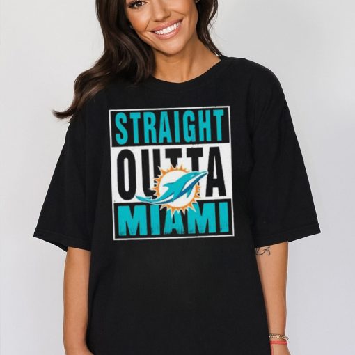 Miami Dolphins Straight Outta Miami Shirt