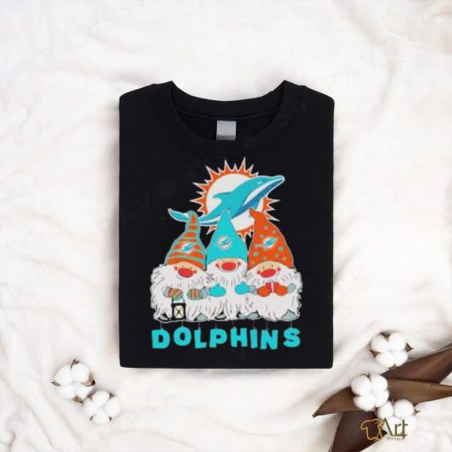 Miami Dolphins The Gnomes Christmas Gift Shirt