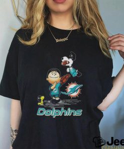 Miami Dolphins The Peanuts Sport Fans Christmas shirt