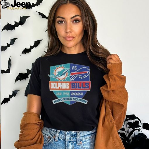 Miami Dolphins Vs Buffalo Bills Hard Rock Stadium Jan 7th 2024 Shirt