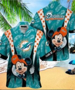 Miami Dolphins nfl mickey mouse Hawaiian Shirt custom for fan