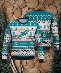 Miami Football Christmas Vacation Sweater