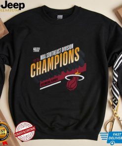 Miami Heat 2023 Southeast Division Champions Locker Room T Shirt