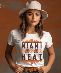 Miami Heat Holiday Crewneck Shirt