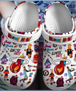 Miami Heat NBA Sport Crocs Shoes Clogs Comfortable