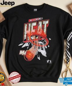 Miami Heat Nike Shattered Logo T Shirt