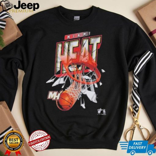 Miami Heat Nike Shattered Logo T Shirt