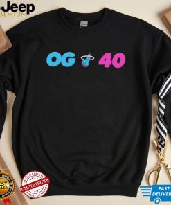 Miami Heat Og 40 Shirt