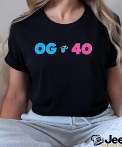 Miami Heat Og 40 Shirt