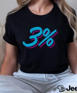 Miami Heat three percent chance shirt