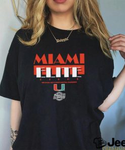 Miami Hurricanes 2023 Elite Eight Men’s Basketball March Madness shirt