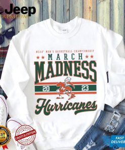 Miami Hurricanes 2023 NCAA Men's Basketball Tournament March Madness T Shirt