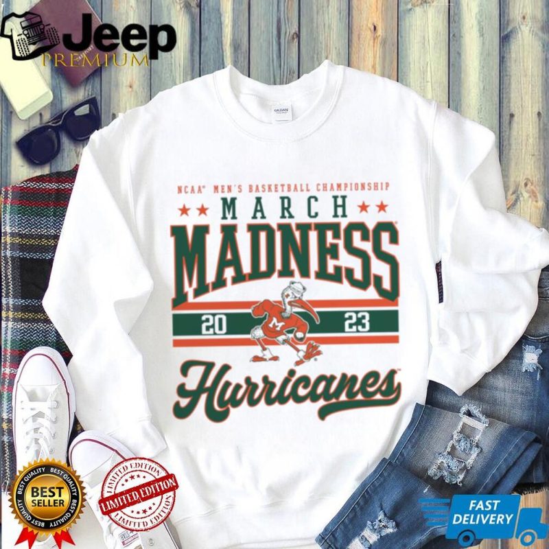 Miami Hurricanes 2023 NCAA Men’s Basketball Tournament March Madness T Shirt