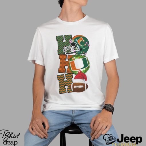 Miami Hurricanes Football Christmas Sweatshirt Christmas Game Day Shirt