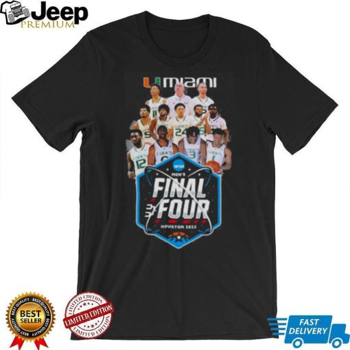 Miami Hurricanes Men’s Basketball 2023 Men’s Final Four Shirt 880540 1