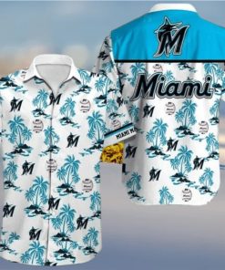 Miami MLB Hawaiian Shirt Summer Vibes hawaiian shirt