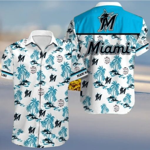 Miami MLB Hawaiian Shirt Summer Vibes hawaiian shirt