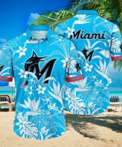 Miami Marlins MLB Hawaiian Shirt Sunshinetime Aloha Shirt