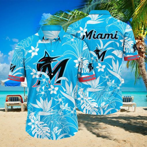 Miami Marlins MLB Hawaiian Shirt Sunshinetime Aloha Shirt