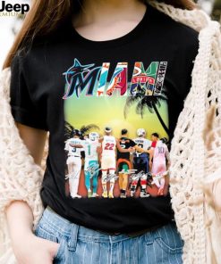 Miami Matthew Tkachuk Jimmy Butler Tua Tagovailoa Luis Arráez and Lionel Messi signatures shirt