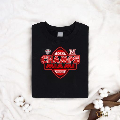 Miami RedHawks 2023 MAC Champions shirt