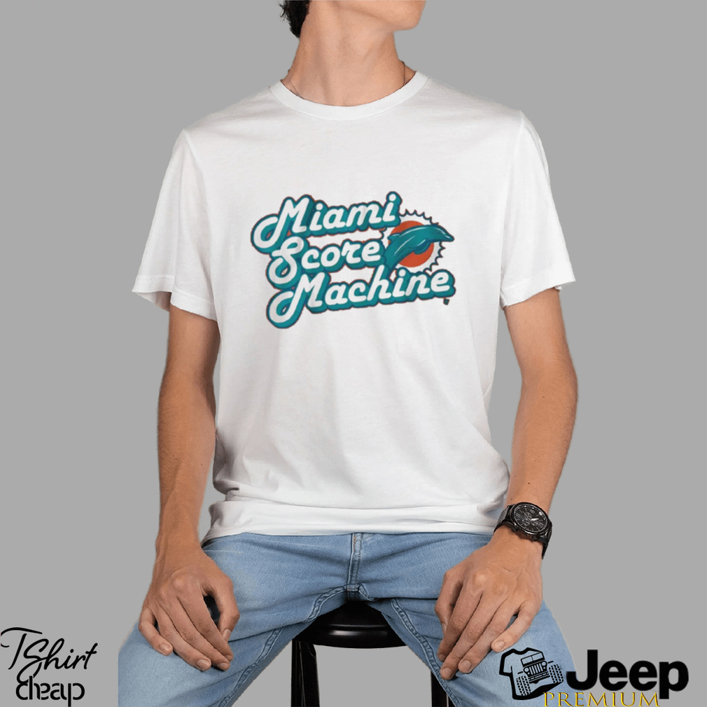 Miami Score Machine T Shirt - teejeep