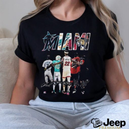 Miami Sports Teams Unisex T Shirt