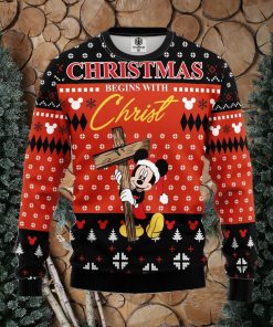 Mice Christ Ugly Christmas Sweater For Men Women