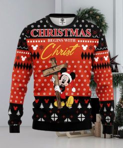 Mice Christ Ugly Christmas Sweater