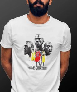 Michael Jordan Kobe Bryant Lebron James vintage shirt