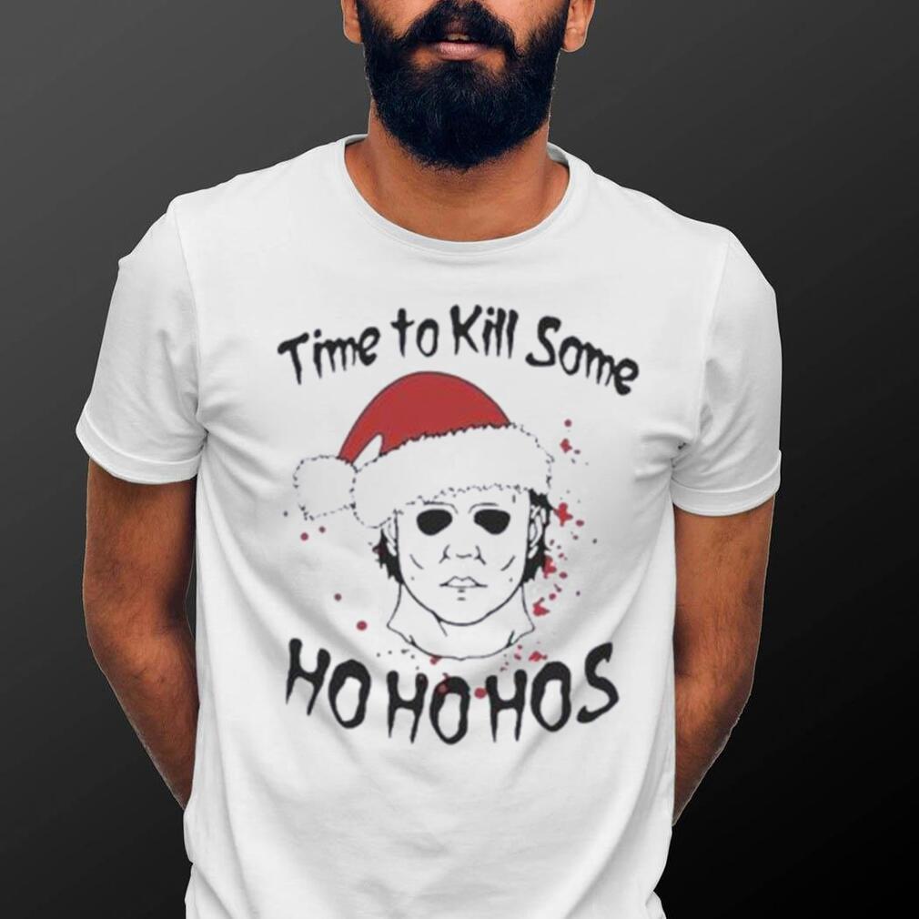 Michael Myers Christmas Shirt, Time To Kill Some Hohohos Shirt