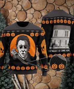 Michael Myers Halloween Ugly Sweater Christmas