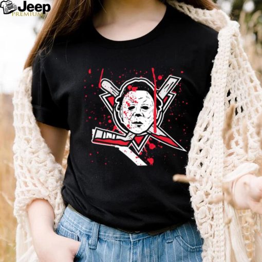 Michael Myers hockey logo 2023 shirt