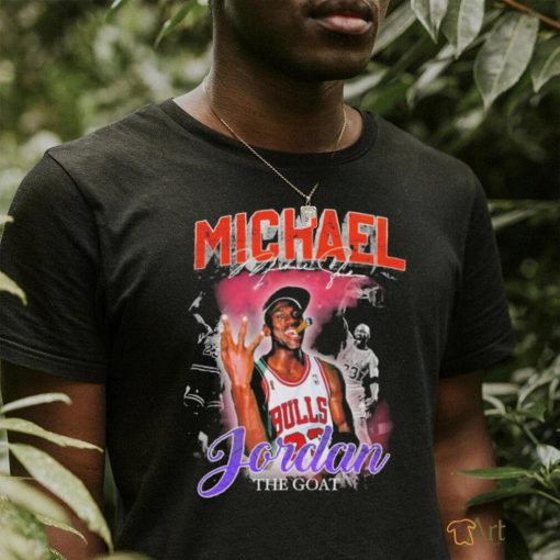 Michael Signature Jordan Jordan The Goat Shirt