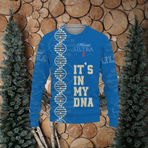 Michelob Ultra Beers It’s In My DNA Christmas Sweater