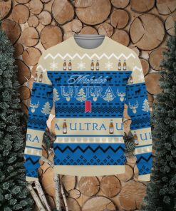 Michelob Ultra Beers Shirts Beer Vintage Logo Christmas Sweater