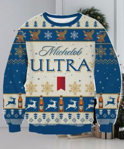 Michelob Ultra For Christmas Gifts 3D Printed Ugly Christmas Sweater