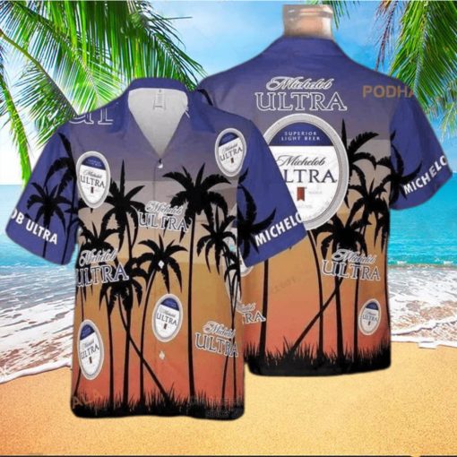 Michelob Ultra Funny Hawaiian Shirt