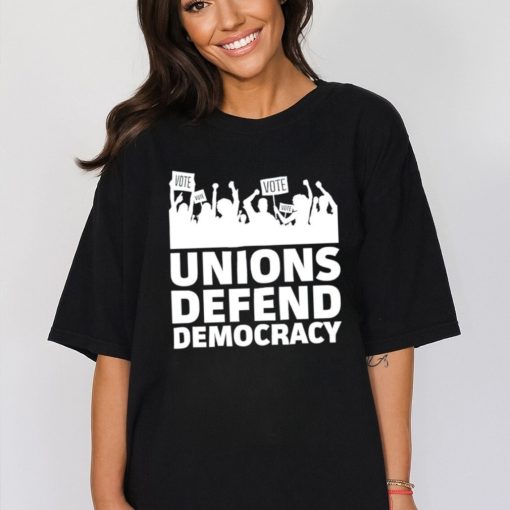 Michigan Afl Cio Unions Defend Democracy shirt