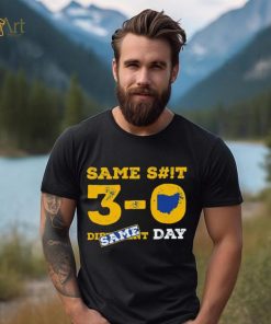 Michigan College 3 0 same shit same day shirt