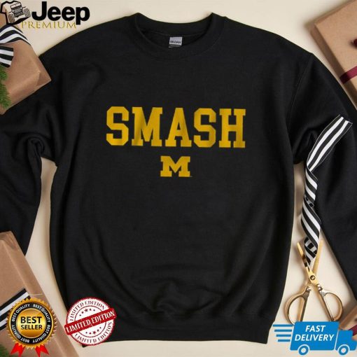 Michigan Footbal SMASH Shirt