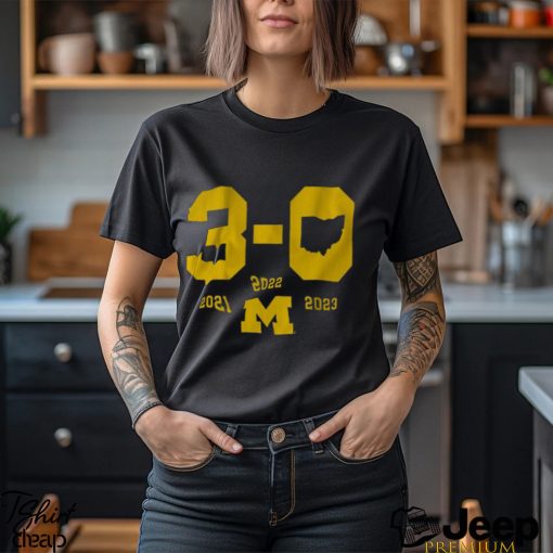 Michigan Football 3 0 In The Game Shirt