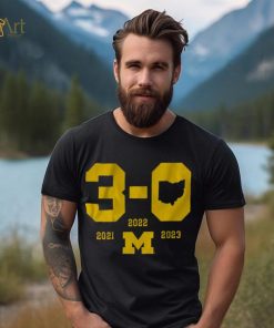 Michigan Football 3 0 in The Game Shirt