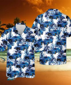 Michigan State Police Car Hawaiian Shirt Men And Women Gift Floral Beach